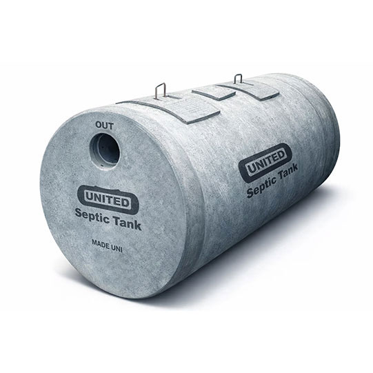 Type B 18-Inch UNITED RCC Septic Tank