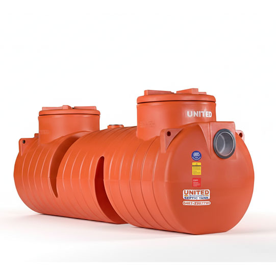 Type 1A (550 Litres) UNITED Polyethylene Septic Tank
