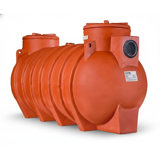 Type 1B (1000 Litres) UNITED Polyethylene Septic Tank