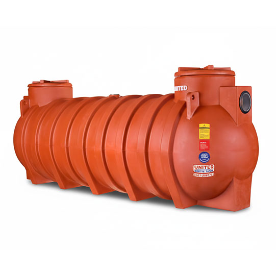 Type III (2100 Litres) UNITED Polyethylene Septic Tank
